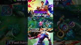 Gusion Duble Dush #mlbb #monilelegends #gusion #global #mlbbcreatorcamp #mlbbshorts #gusiongameplay