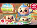 I’m a Little Teapot ☕ | 40 Minutes Action Songs, Nursery Rhymes & Preschool Learning for Kids