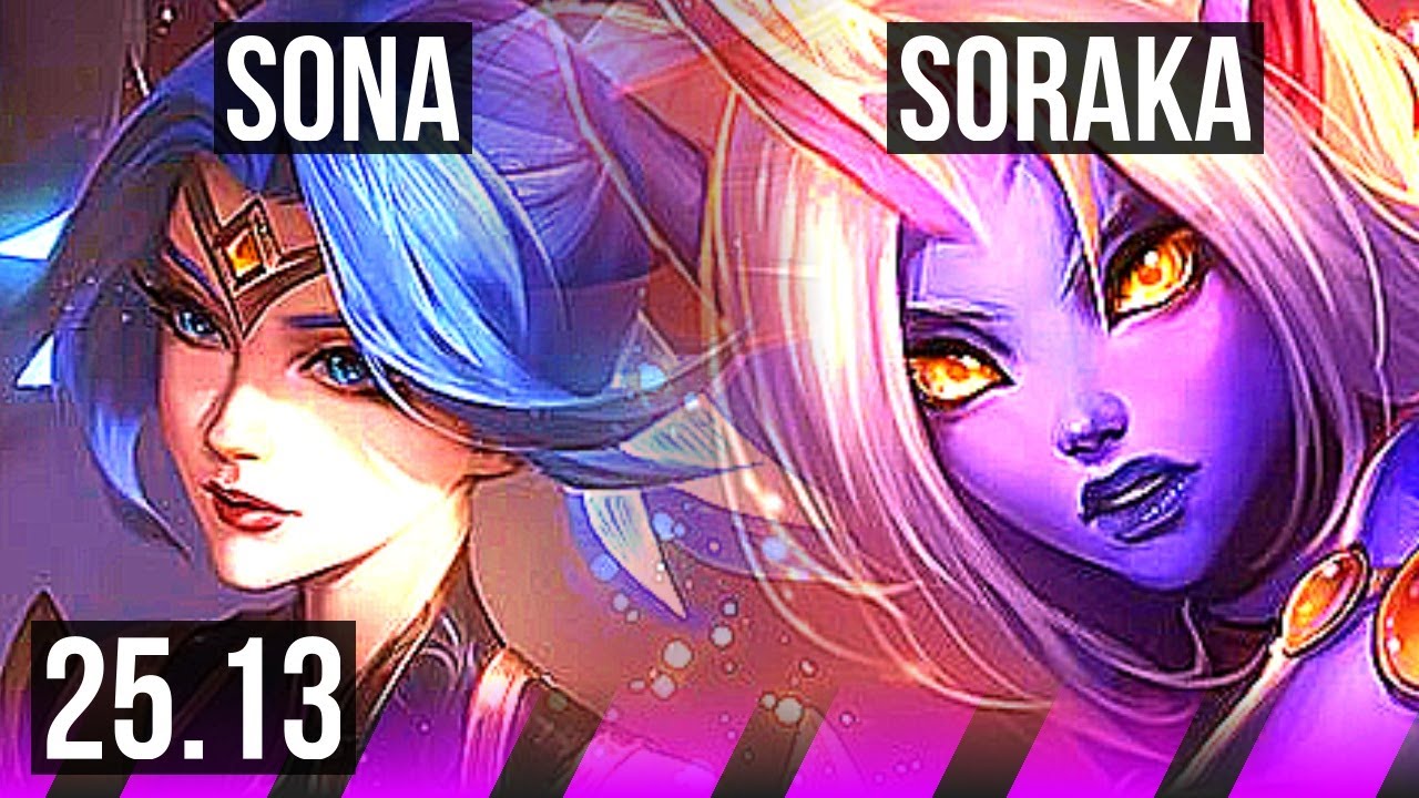 SONA & Vayne vs SORAKA & Viktor (SUP) | 0/4/23 | NA Challenger | 25.13