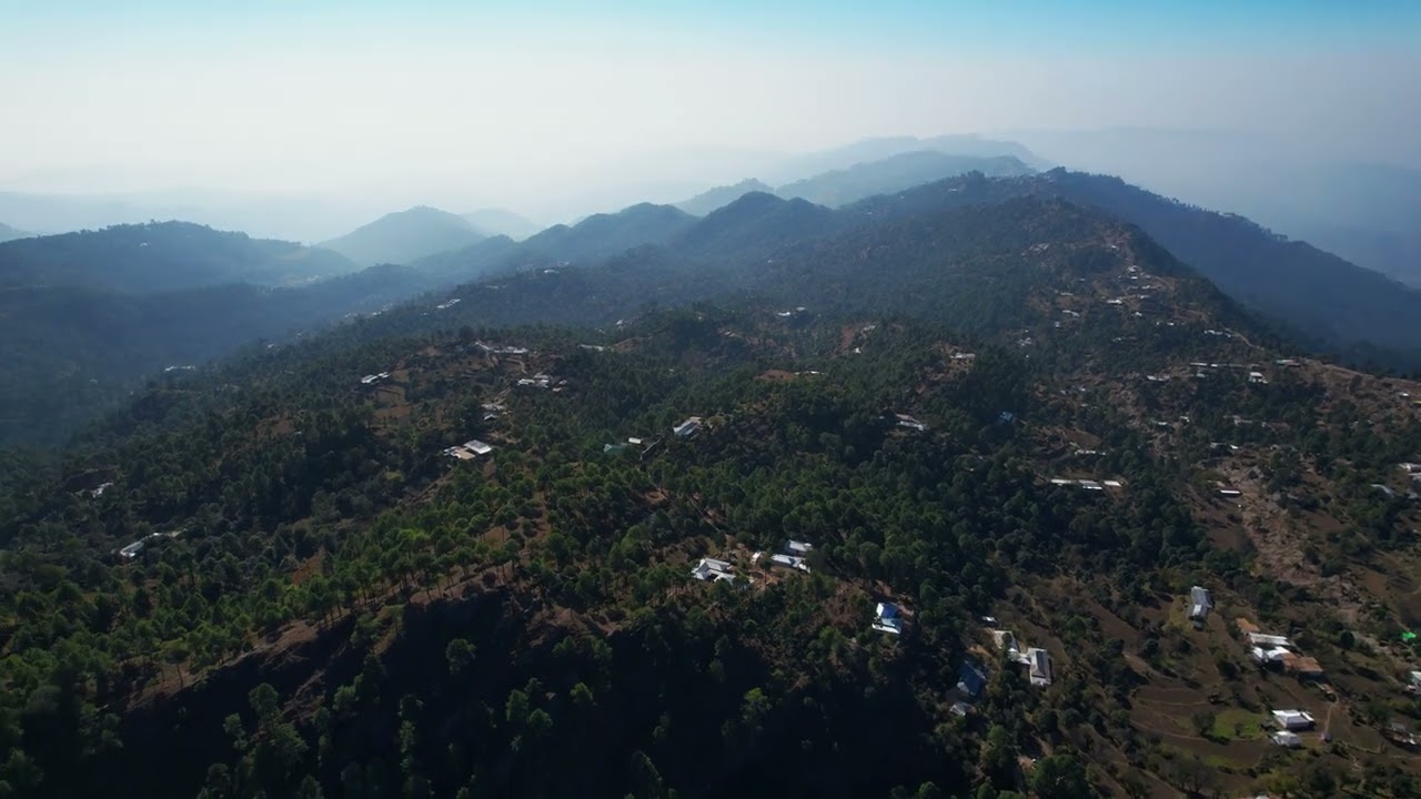 Kotli sattian Hill top | Danoi forest drone video | Saqib Nasim Discovery