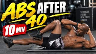 10 Minute Abs Workout for Men Over 40 | No Equipment