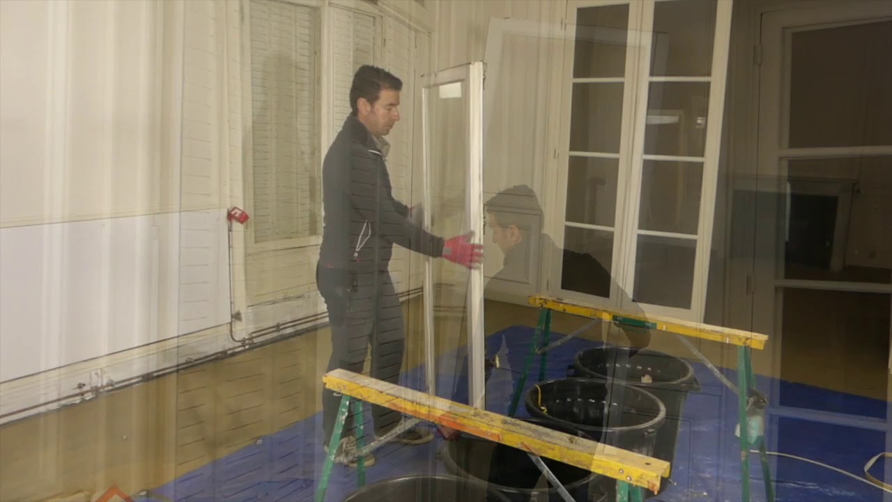 Adaptation de Double Vitrage sur Fenêtre en Bois Existante sur Bâtiment Haussmannien / Survitrage