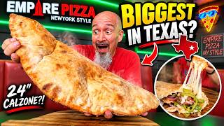 I Had to Try Texas’ Biggest Calzone