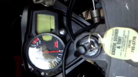 Gsxr 1000 k5 How to adjust shift light