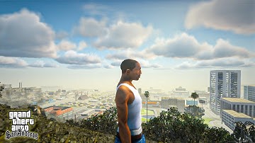 GTA San Andreas VOLUMETRIC CLOUDS(Raw Footage) | SA_DirectX 3.0 | RTX 3060 Ti