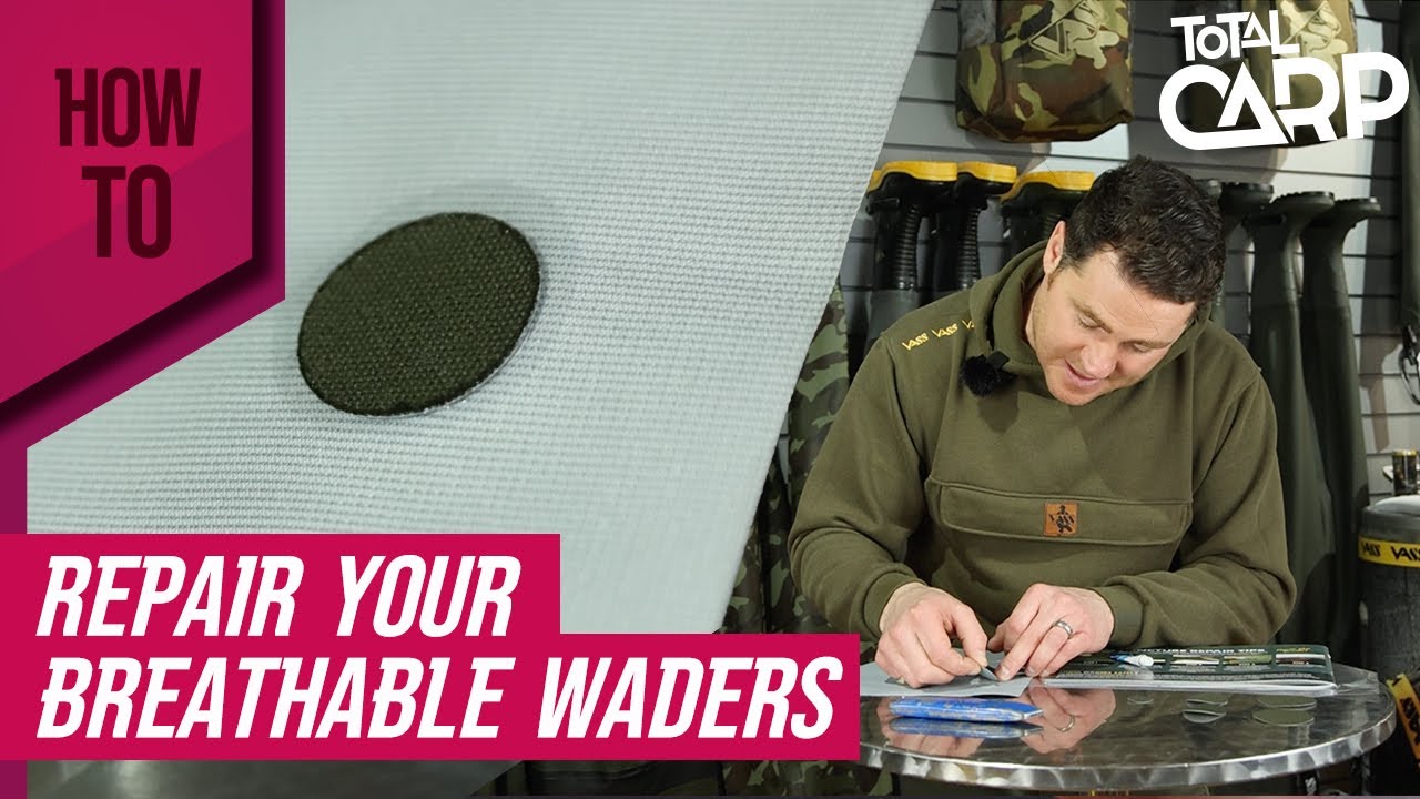 Patching breathable waders