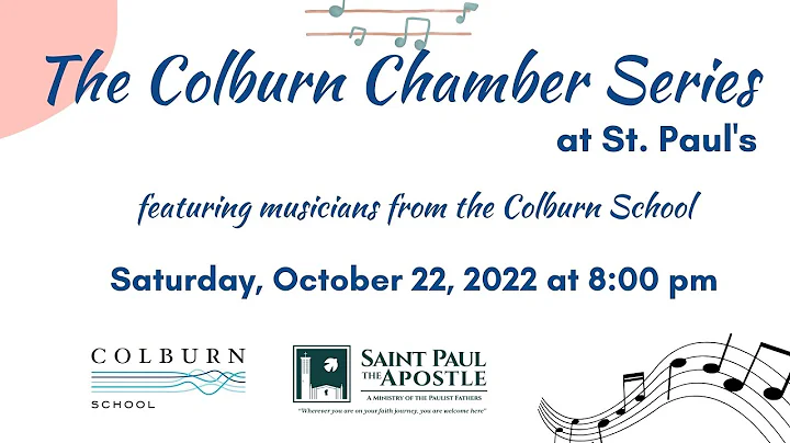 The Colburn Chamber Series - 8:00 PM (October 22, ...