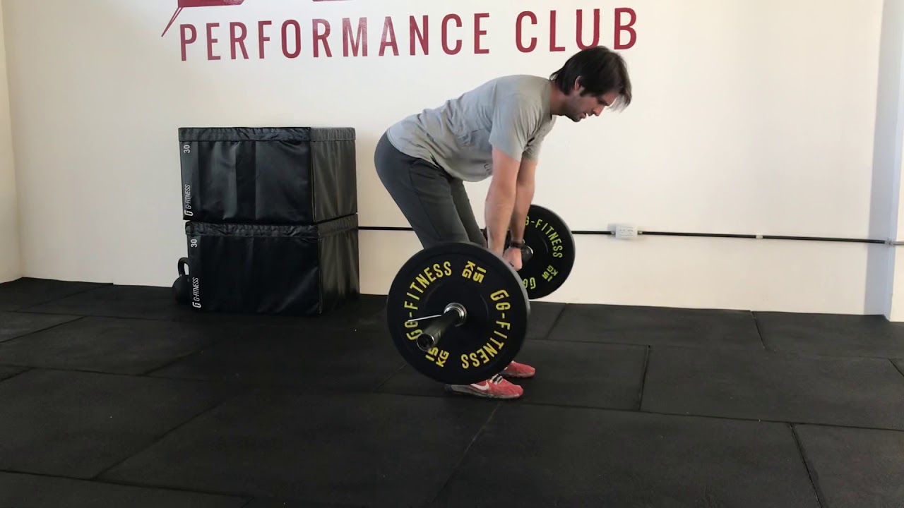 Remo a 90º / Bent Over Row - YouTube