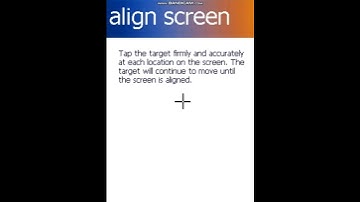 How to ALIGN SCREEN in Windows Mobile 6.5