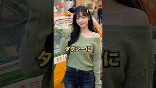 自信満々の女性!