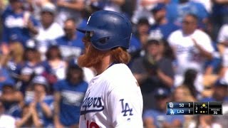 SD@LAD: Turner rips a double off the wall