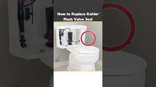 How to Replace a Kohler® Toilet Flush Valve Seal @KorkyToiletRepair