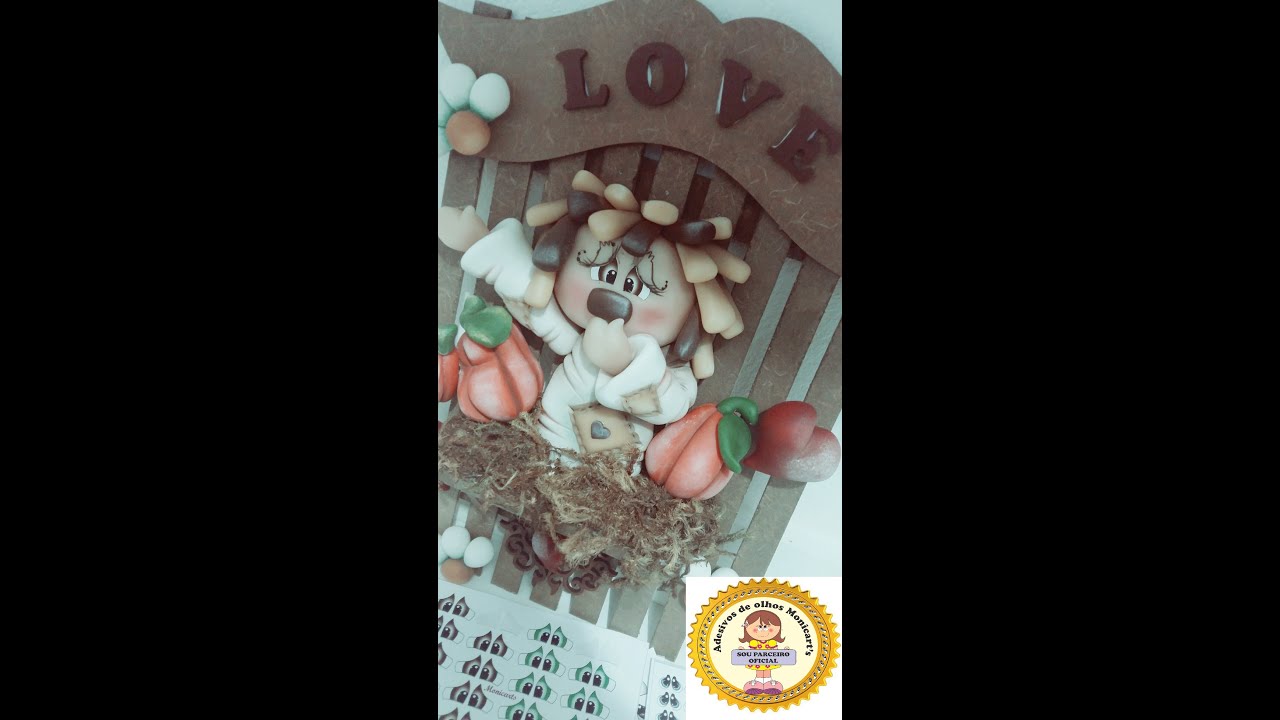 Espantalho... Sombreamento com Gís Pastel Seco e Finalização