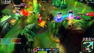 Lee Sin Kick Double Kill