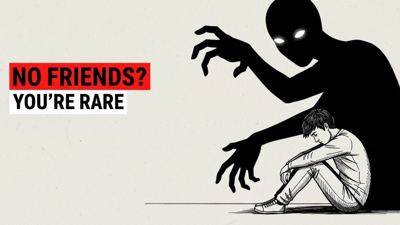 No Friends? You Have These 5 Rare Traits