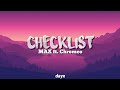 Checklist  max lyrics