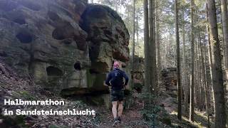 21km Lauf durch eine geile Schlucht