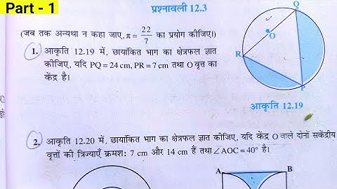 Class 10 Maths EXERCISE 12.3 NCERT SOLUTIONS | प्रश्नावली 12.3 कक्षा 10 गणित | ex 12.3 CLASS 10