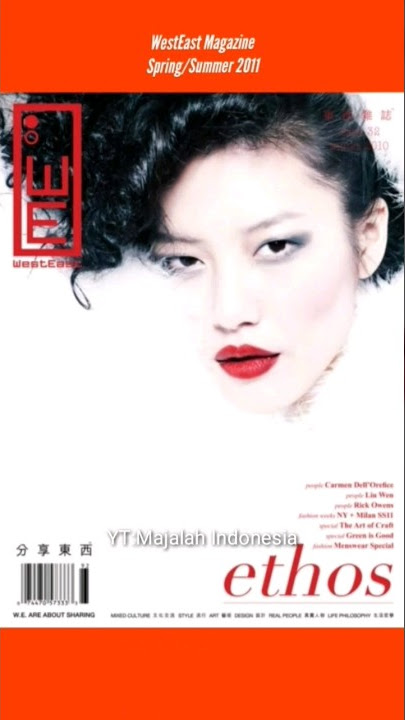 Liu Wen is on the cover of magazines #majalahindonesia #liuwen #magazinecover #covermodel