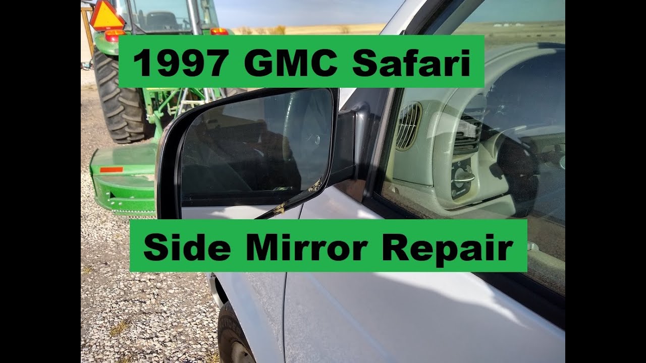 2003 gmc safari side mirror glass