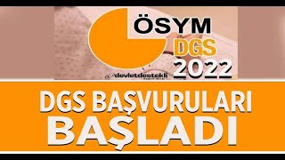 2022 DGS BAŞVURULARI BAŞLADI / DGS'YE BAŞVURU NASIL YAPILIR ? DGS  SINAV ÜCRETİ NE KADAR ?