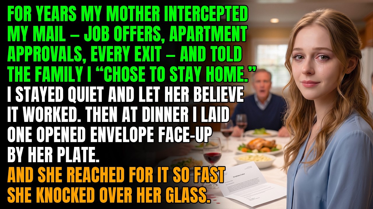 Je regardais ma mère glisser une enveloppe dans le tiroir du buffet, et j'ai senti mon sang se glacer. Je m'appelle Willa, je vis chez elle depuis toujours, persuadée que je manquais de courage...