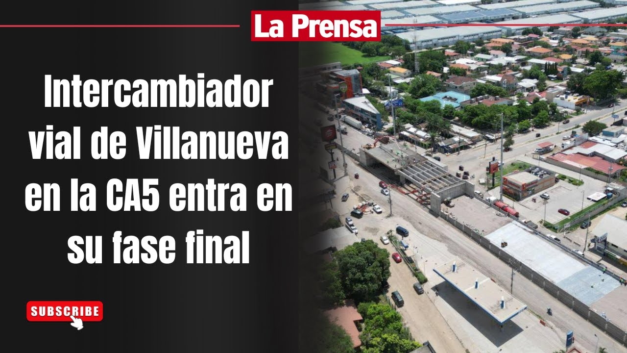 Intercambiador vial de Villanueva en la CA5 entra en su fase final ...