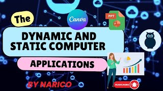 DYNAMIC AND STATIC COMPUTER APPLICATIONS || GRADE 7 CREATIVE TECHNOLOGY
