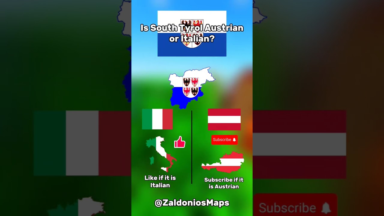 Is South Tyrol Austrian or Italian? 🤔🤔🤔 