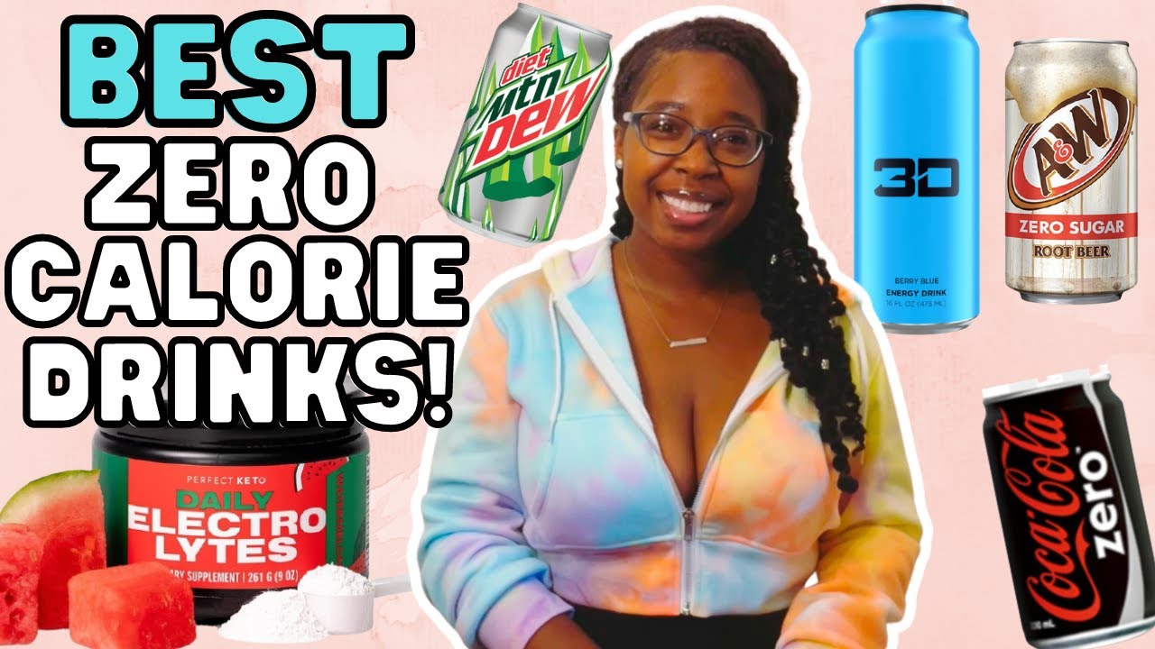 BEST Zero Sugar & Diet Sodas For Weight Loss I Low Calorie Drinks + No Sugar Energy Drinks