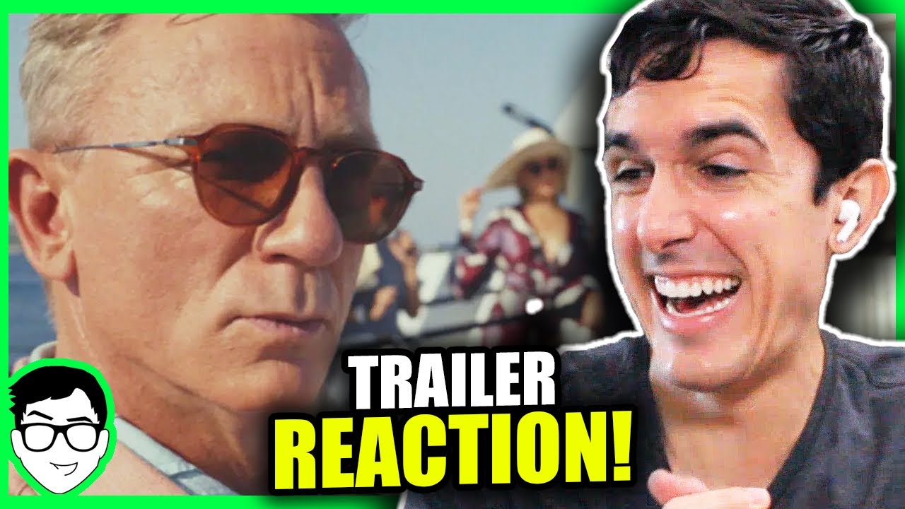 Knives Out 2 TRAILER REACTION! Glass Onion A Knives Out Mystery