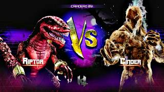 Riptor Vs Cinder #killerinstinct  Fighting GAMEPLAY 276