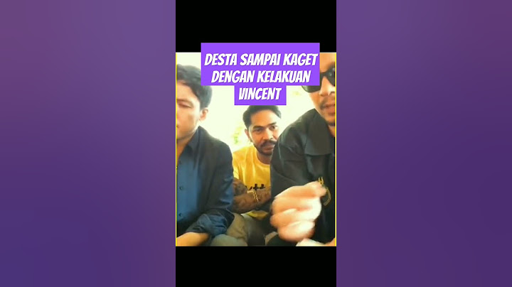ORANG KOK GIMMICK TERUS #vincentrompies #desta #onadioleonardo #prettyboy