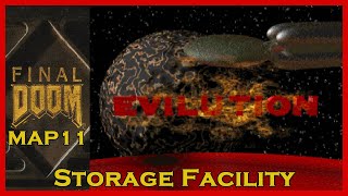 Final Doom (1996) TNT: Evilution - MAP11: Storage Facility [BLIND]