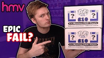 2 x £10 HMV Funko Pop Mystery Boxes!