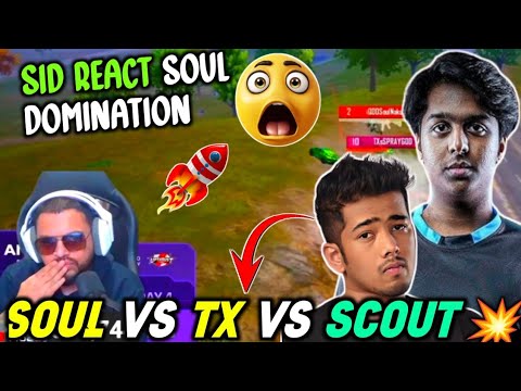 Soul Sid React on soul domination 🔥 soul vs tx intense fight 🚀 - YouTube