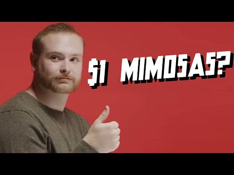You Want $1 Mimosas???? The Button React