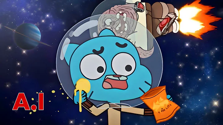 Gumball out of context ( but it's A.I ) Part 2
