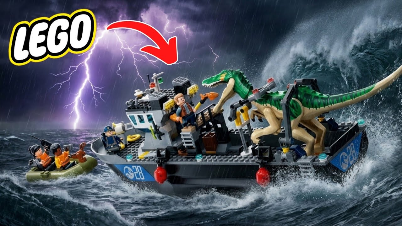 Я сделал подводную лодку из LEGO!