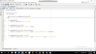 20.  Java For Beginners.  Method Overloading