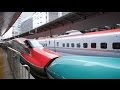 秋田新幹線 こまち65号 (E6系運行) 超広角車窓 大曲まで進行左側 東京・上野~盛岡~秋田
