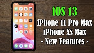 Ios 13 Running On Iphone 11 Pro Max & Iphone Xs Max - New Features