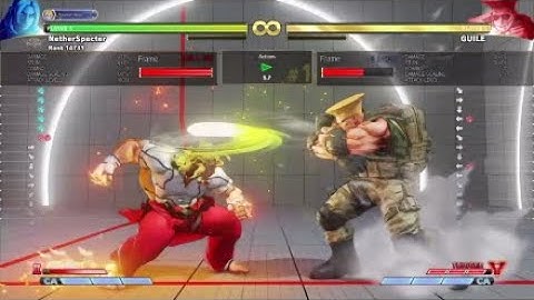 SFV AE - Ken V-Trigger 2 Shinryuken Uses