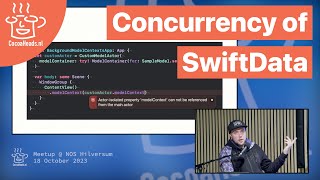 Concurrency of SwiftData, by Donny Wals (English) screenshot 2