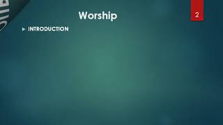 OWOP Basic 4. Islamic Worship