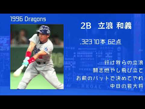 【1-9】1996年 中日ドラゴンズ応援歌