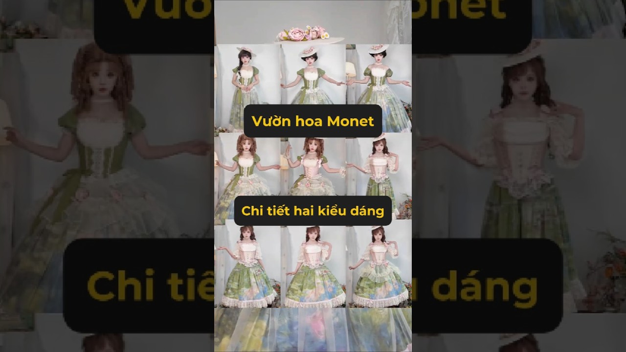 Quay hơn chục tiếng để ghi lại từng chi tiết của Vườn hoa Monet #shorts #cosplay #anime #genz #diy