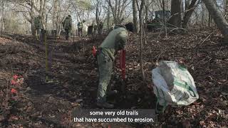 Reclaiming Trails in Central Parks Ramble
The #CentralParkConservancy Natural Areas team is dedicated to enhancing the ecological health of the Park by increasing plant diversity and fostering a more resilient ecosystem. Our Assistant Manager of Natural Areas, Lisa, explains how they are reclaiming eroded trails and decommissioning heavily used paths in the Ramble, with the help of our incredible volunteers. Fencing off specific areas helps protect the land, ensuring that both nature and people can thrive.
The mission of the Central Park Conservancy is to preserve and celebrate Central Park as a sanctuary from the pace and pressures of city life, enhancing the enjoyment and wellbeing of all.
Learn more about our work here: https://bit.ly/3psB7N3
Subscribe for new content: http://www.youtube.com/c/centralparknyc Reclaiming Trails in Central Parks Ramble