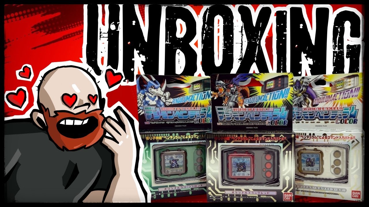 Unboxing The Brand New Pendulum Color Wave 2 #digimon #anime