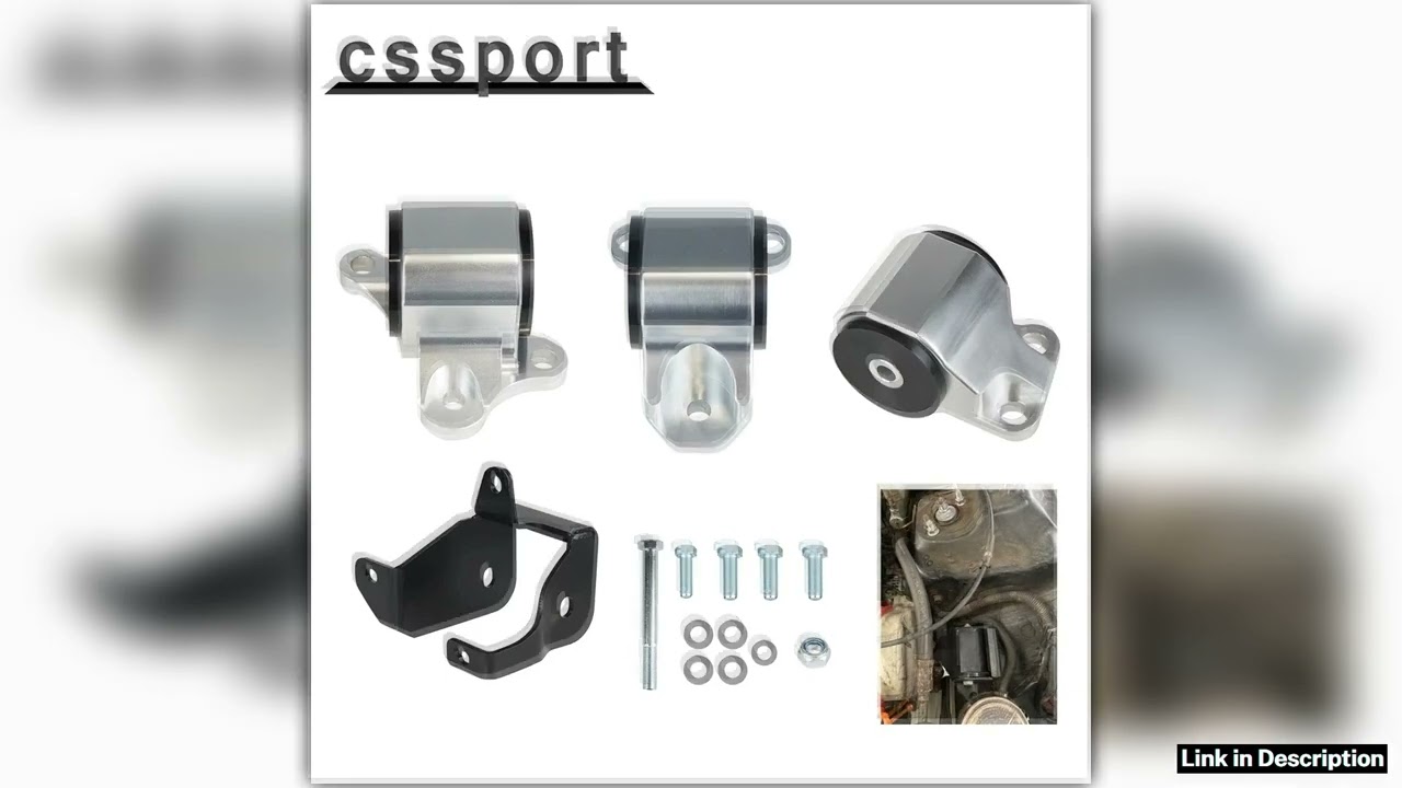 Car Modification Engine Bracket Kit 2bolt For HONDA CIVIC EKSTK 62A Street D16 B16 B18 EK Engine Sw